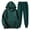 h20-0709-Green, variant on Men's Hoodie Tracksuit 2 Pieces Set Athletic Casual Hooded Sweatshirt and Joggers Set Sweatsuit Outfits Gym