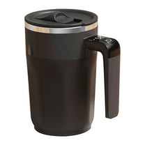 JoyMoreHome Self Stirring Coffee Mug, Rechargeable Automatic Stirring Mixing Mug, Electric Funny Self Mixing Cup, Stainless Steel Travel Coffee Cup for Office, Home, Kitchen