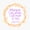 1pcs, variant on Psalm 56:3 Orange Pastel Sticker