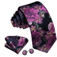 thumbnail image 2 of Set de Corbata Barry.Wang con Flores Paisley en Seda para Hombre, 2 of 8