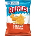 thumbnail image 4 of (2PACK) Ruffles Potato Chips Cheddar & Sour Cream Flavored Snack Chips, 4 of 4