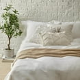 thumbnail image 4 of Bouclair Collection Collin Bleue - Ensemble Housse de Couette 3 Pcs Grand Lit, 4 of 6