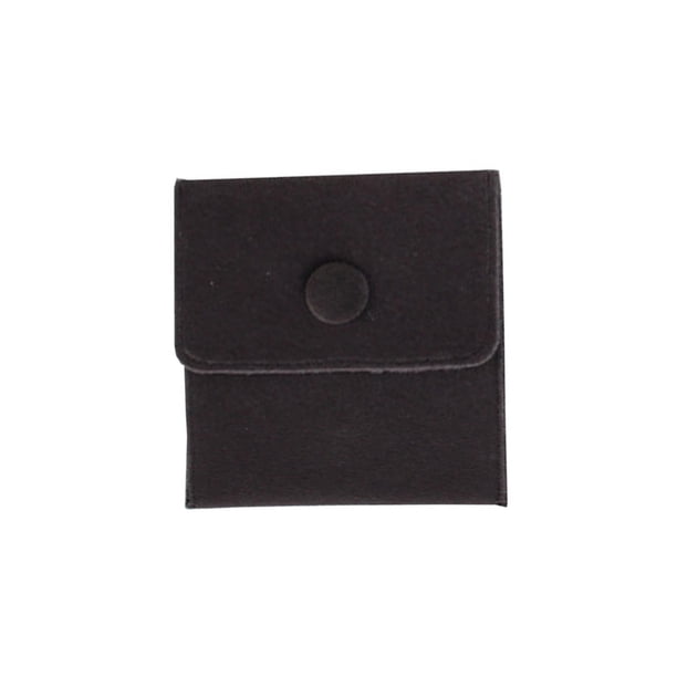 Ounissouiy 40X bolsa de joyería bolsa de almacenamiento bolsa de embalaje bolsas de regalo suministros de boda mano de obra antiarañazos Almacenamiento y organización del hogar Negro 7*7 CM