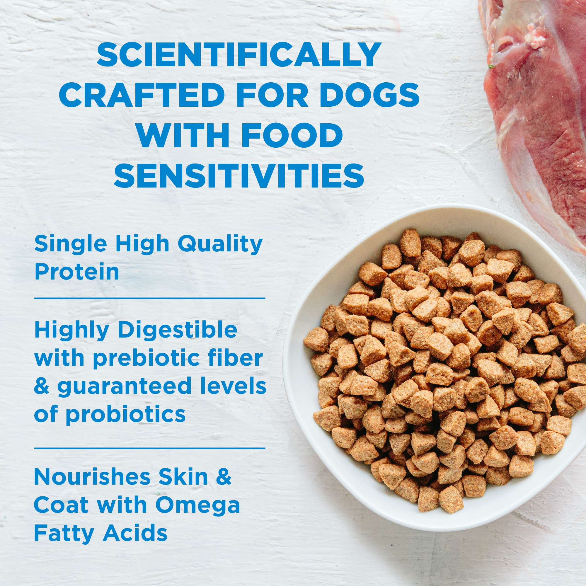 Wellness Simple Natural Grain Free Limited Ingredient Dry Dog Food, Turkey & Potato Recipe, 26lb Bag - image 3 of 6