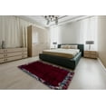 thumbnail image 5 of Ahgly Company Machine Washable Indoor Rectangle Abstract Gray Area Rugs, 5' x 8', 5 of 7