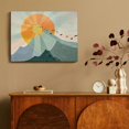 thumbnail image 4 of Fenyluxe Birds Sun Mountain Canvas Print Wall Art Decor for Home Living Room Bedroom Office Salon Condo Bar, Ideal Gift for Various Occasions, Ready To Hang 16x12in, 4 of 6