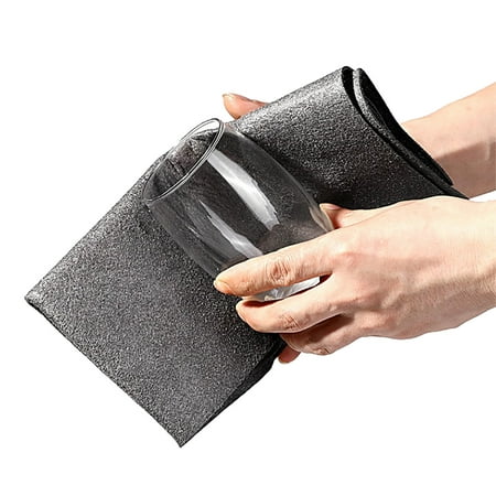 

Kitchen Organization MicrofiberThickened Cleaning Cloth Dish Kitchen Fast Towels Absorbent Kitchen Rags Towels Cleaning Dish Cloth Home & Kitchen