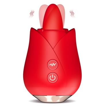 YICO Rose Toy for Women, Rose Vibrator with 5 Licking & Vibrating Modes, Adult Sex Toys for Women and Couples