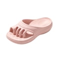 thumbnail image 2 of Separat Toe Arch Support Slides Summer Home Outdoor Women Sandals Slippers Pink, 2 of 4