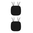 thumbnail image 2 of Ruiboury Soft And Comfortable Chair Cushion With Anti-slid Bottom For Added Stability Black 41*41cm 2Set, 2 of 6