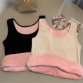 thumbnail image 5 of Chaleco cálido con forro polar para otoño e invierno, nuevo, ajustado, grueso, resistente al frío, para mujer, prenda exterior que combina con todo, 5 of 5