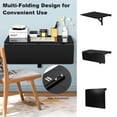 thumbnail image 2 of Space-Saving Black Folding Table: Versatile, Safe, and High-Quality, 2 of 3