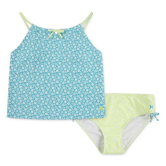 Hurley 2-Piece Tankini Swim Suit, 10