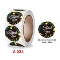 thumbnail image 3 of Home Decor Circular Sealing Sticker Thank You Sticker Flower Handmade Crafts Decorative Sticker Label Household stickers, 3 of 7