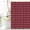 Burgundy & White, variant on Net Light Grey Grid Plaid Minimalist Shower Curtain, White Line Simple Modern Shower Curtain Sets Decoration 72x72 Inch with Hooks