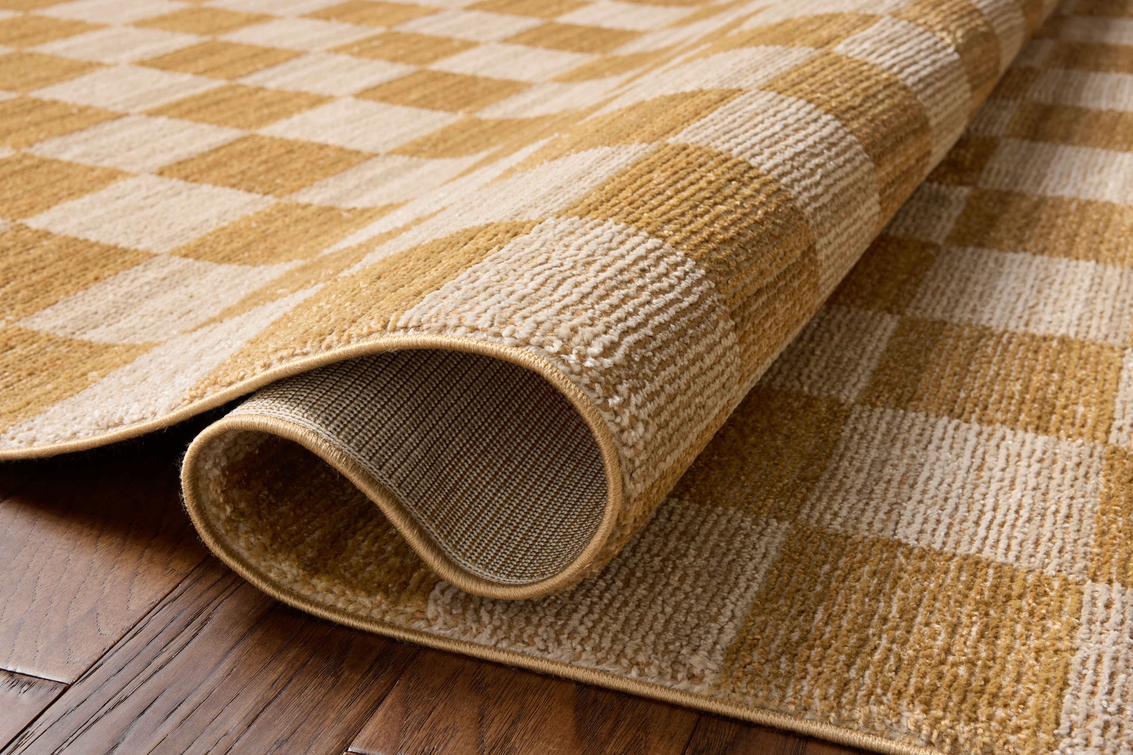 Chris Loves Julia x Loloi Calvin Apricot / Ivory 6'-3" x 9'-6" Area Rug