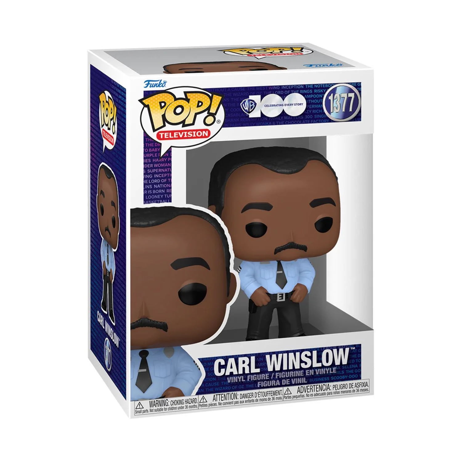 Funko Pop! Steve Urkel – Family Matters Sammlerfigur Mit Schutzbox, 9,5 Cm, Warner Bros. 100th Edition