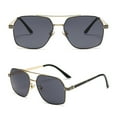 thumbnail image 2 of 2 Pairs Unisex Retro Aviator Pilot Fashion Classic Sunglasses for Men Women Driving, 2 of 3