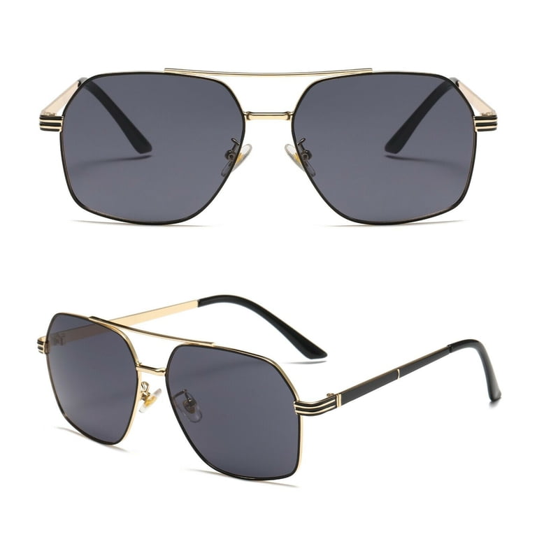 2 Pairs Unisex Retro Aviator Pilot Fashion Classic  display picture 3