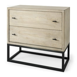 Rustic Modern Light Wash Two Drawer Chest Rustic Modern Light Wash Two Drawer Chest