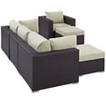 thumbnail image 3 of Convene 6 Piece Outdoor Patio Sectional Set-EEI-2207, 3 of 8