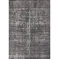 thumbnail image 1 of Ahgly Company Indoor Rectangle Mid-Century Modern Gunmetal Gray Oriental Area Rugs, 8' x 12', 1 of 6