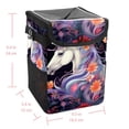 thumbnail image 5 of Unicorn Foldable Car Trash Bin with Lid, Leak-Proof Hanging Storage Bag - Car Garbage Can, Car Trash Bin, 5 of 6