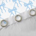 thumbnail image 4 of Feelyou Cute Fashion Bow Black Out Curtains for Child, Kawaii Bowknot Blue Curtains Pack of 2 (42x63 Each), Fairy Tale Princess Ribbon Bedroom Curtains, Blackout Curtains Bedroom Decor, 4 of 6