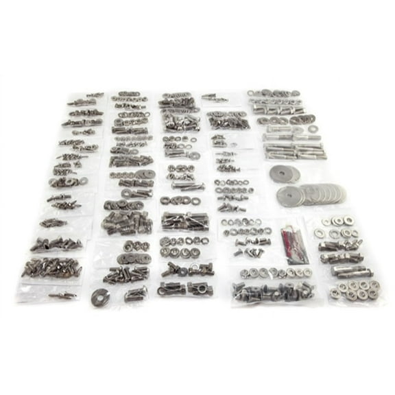 Omix-Ada by RealTruck | 12215.06 | Body Fastener Kit, Hard Top | OE Reference: 62132 | Compatible with 1976-1986 Jeep CJ7