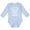 AE-Light Blue, variant on Inktastic Handpicked for Earth by My Pappap in Heaven with Angel Wings Boys or Girls Long Sleeve Baby Bodysuit