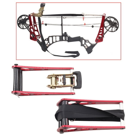 Portable Hand Held Bow Press Ratchet-Loc Press Compound Bow Press Aluminum Alloy