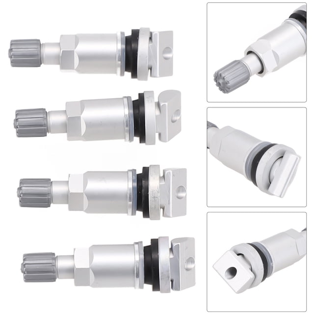 4Pcs Tire Pressure Sensor Valve Repair Kit TPMS For Jaguar FOR Land Rover Metal Valve Stem Tire Sensor Car Repair Tools