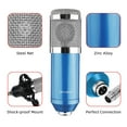 thumbnail image 6 of Podcast Microphone Bundle, BM800 Microphone Kit with Live Sound Card, Condenser Microphone & DJ Mixer with Adjustable Mic Suspension Scissor Arm, Shock Mount & Filter for Studio Recording & Broadcas, 6 of 7