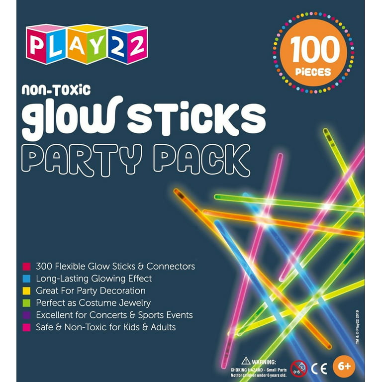 Glow Sticks Bulk 600 Pack Glow in the Dark Neon Party Decoration Best New