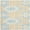 Beige/Blue, variant on SAFAVIEH Wyndham Donella Geometric Wool Area Rug, Blue/Ivory, 2'6" x 4'