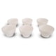 thumbnail image 1 of KIT POCILLOS P/POSTRE 6 PZAS 300 ML BLANCO PATZU COZA 99189/4007, 1 of 3