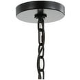 thumbnail image 7 of JONATHAN Y Gabrielle 8" Metal/Crystal LED Pendant, Oil Rubbed Bronze / Clear, 7 of 7