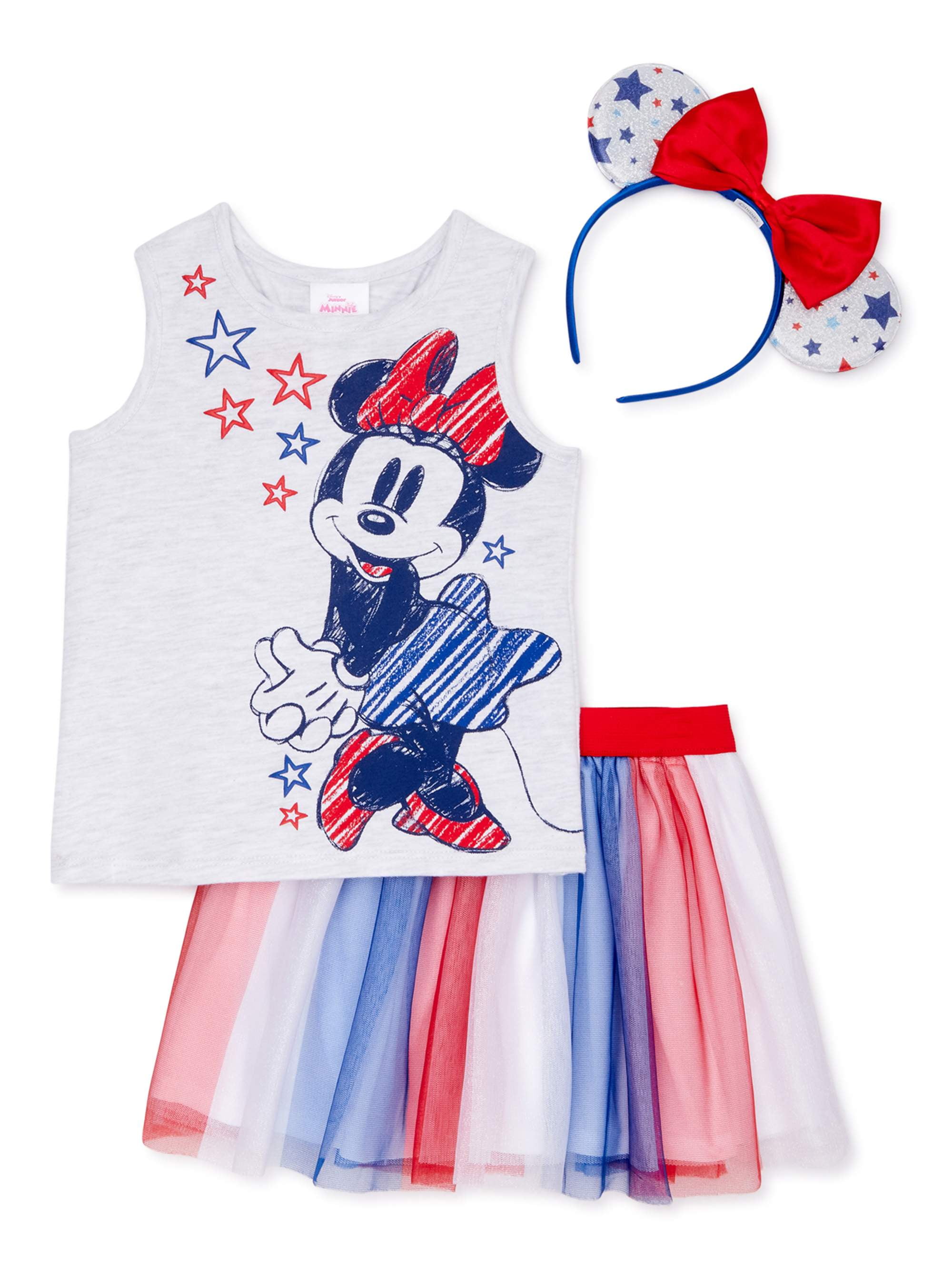 minnie mouse blue skirt