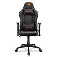 thumbnail image 1 of Cougar Armor Elite Gaming Chair - Premium PVC Leather with Reclining Backrest up to 160º 2D Adjustable Armrest and Adjustable Tilt Mechanism, Head & Lumbar Pillow, Black, 1 of 13