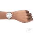 thumbnail image 5 of STC White Super Large Case Stretch Band Easy to Read Unisex Watch, 5 of 5