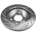 thumbnail image 7 of Detroit Axle - 12.80" inch Front Drilled and Slotted Disc Brake Rotors for 2006-2009 Chevrolet Trailblazer 2008-2009 Saab 9-7x, 7 of 7