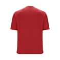 thumbnail image 3 of Stamzod Oversized Tshirts for Men Solid Color Summer Basic Tee Shirts Mens Casual Short Sleeve Crewneck T Shirt Red E L, 3 of 6