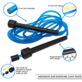 thumbnail image 3 of Adjustable PVC Jump Rope for Cardio Fitness - Versatile Jump Rope for Both Kids and Adults - yellow, 3 of 5