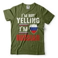 thumbnail image 4 of I'm Not Yelling I'm Russian Shirt Russia Shirt Russia Flag Shirt Russian Gifts Funny Russian Shirts, 4 of 6