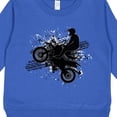 thumbnail image 3 of Inktastic Motocross Dirt Biking Bmx Toddler Sweatshirt, 3 of 4