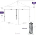 thumbnail image 5 of Impact Canopy 10 x 10 Head Way Gazebo Top, Instant Pop Up Canopy Tent, Kelly Green, 5 of 5