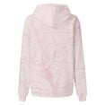 thumbnail image 4 of Camo Hoodie Womens Maple Leaf Printed Oversized Hooded Sweatshir Casual Long Sleeve Pullover Top with Pocket Light Pink L, 4 of 5