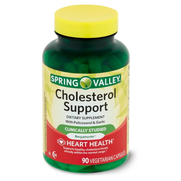 Spring Valley Cholesterol Support Dietary Supplement, 90 count