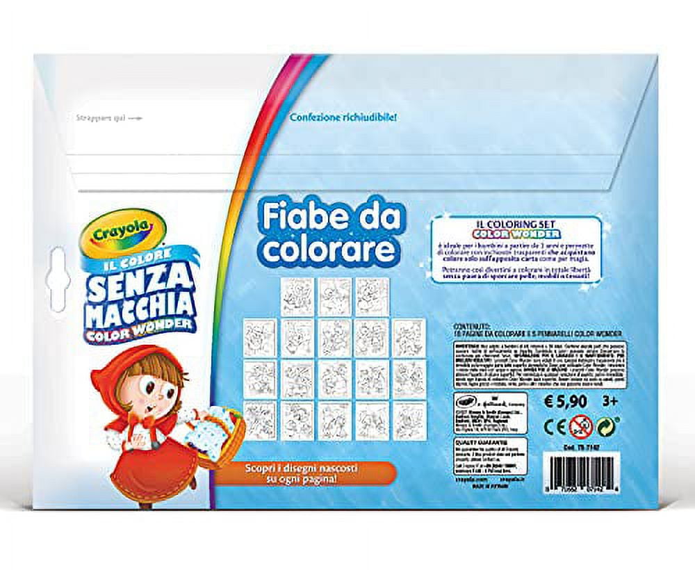 Crayola Color Wonder Magic Light Brush & Drawing Pad, Mess Free Coloring,  Gift for Ages 3, 4, 5 - Walmart.com