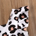 thumbnail image 6 of Kiapeise Baby Girl One-piece Swimsuit Leopard Print Sleeveless Ruffles Swimwear, 6 of 6